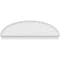 Ekena Millwork Elliptical Sunburst Architectural Grade PVC Combination Pediment, 86"W x 28-3/8"H x 2-3/4"P PEDPC086X285ELL01 - alternate 4